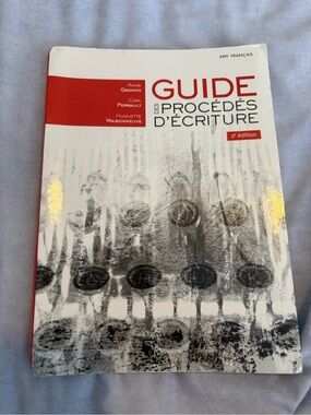 Pearson Guide des procédés d'écriture - White and Red Cover